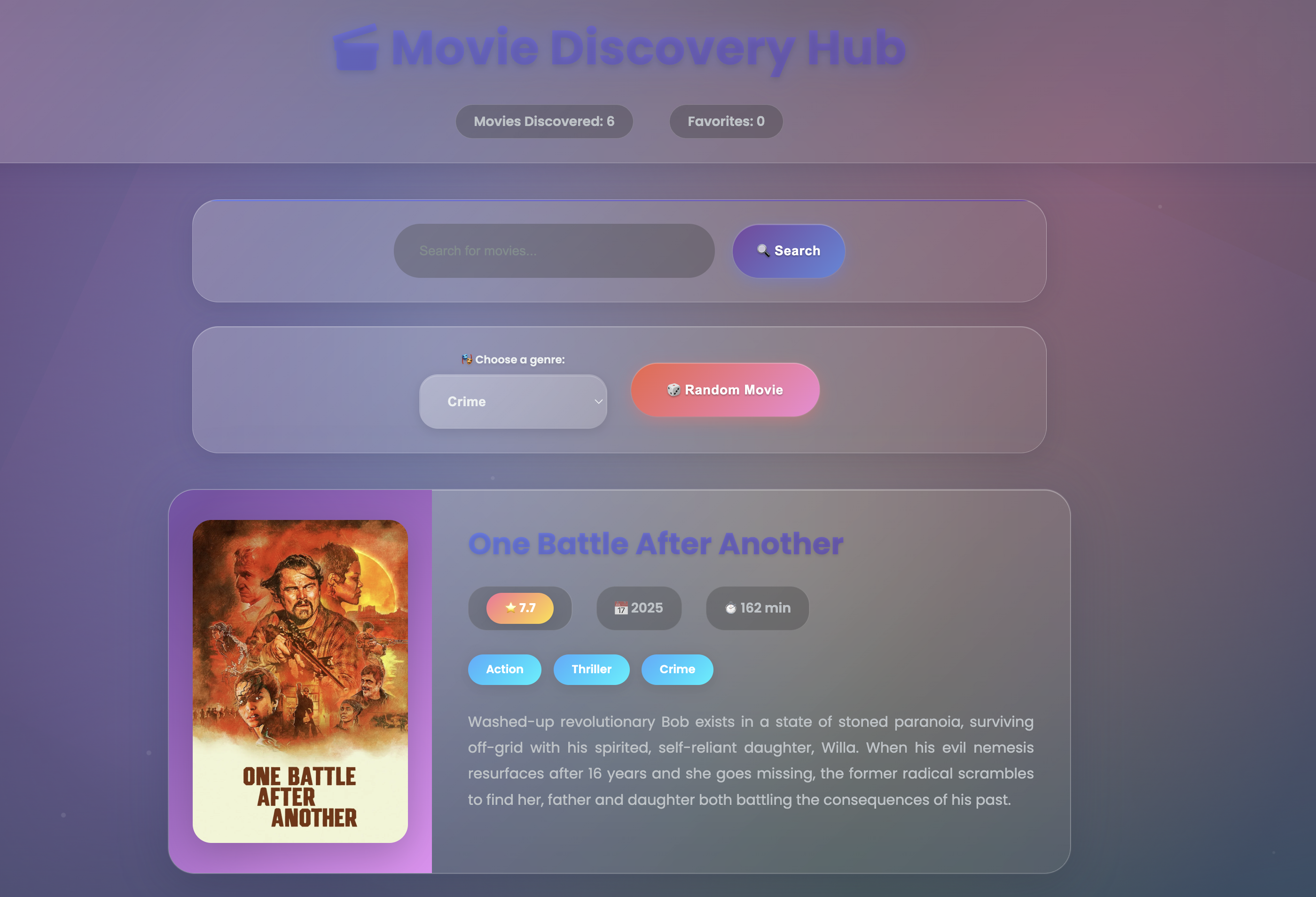 Movie Discovery Hub