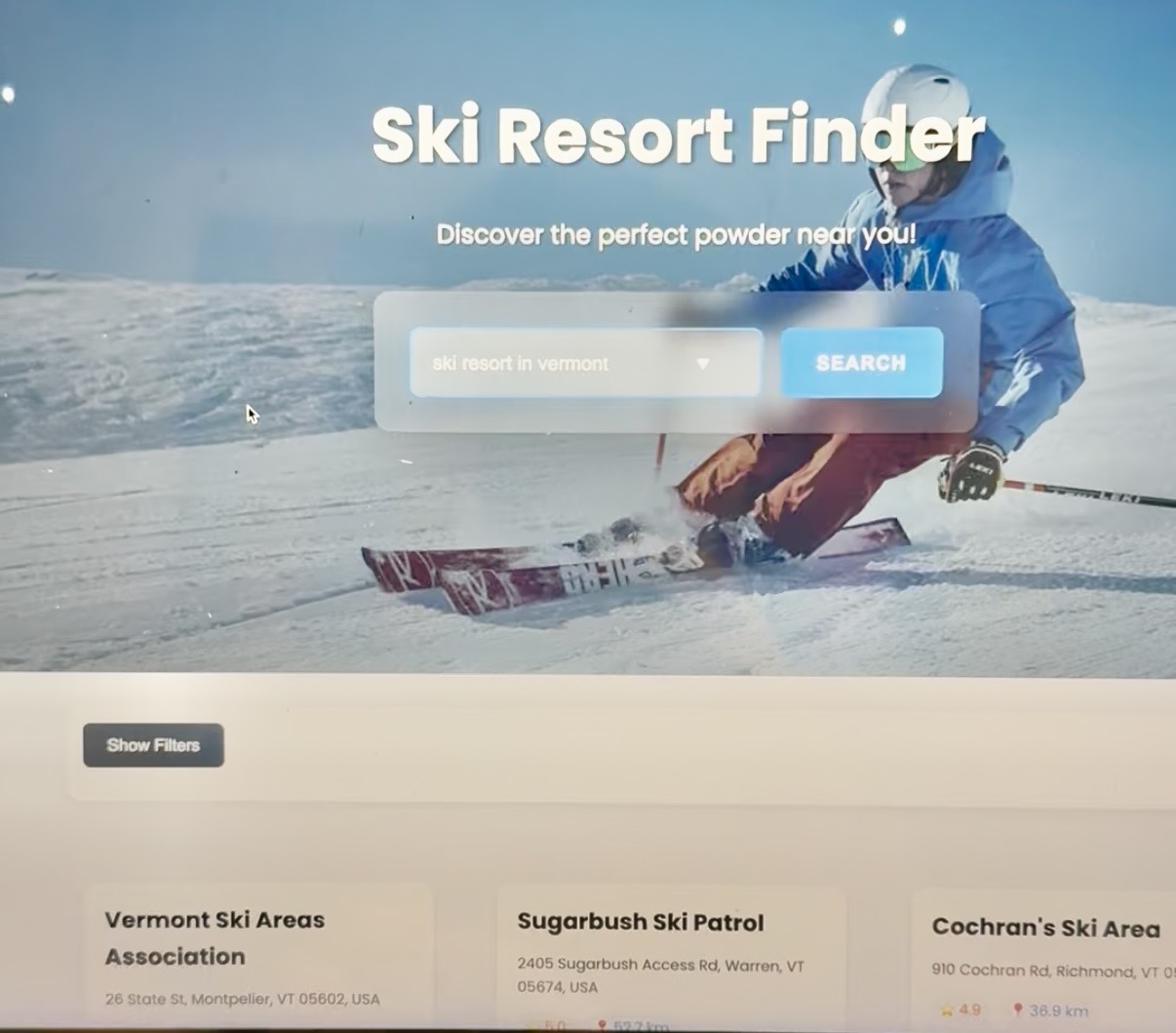 Ski Resort App